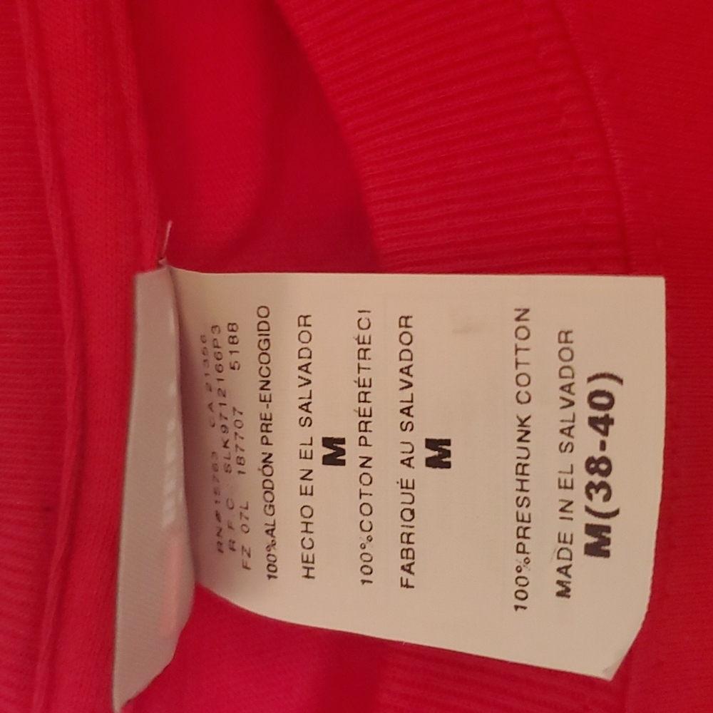 Hanes long Sleeve Beefy Pull Over - Picture 7 of 11